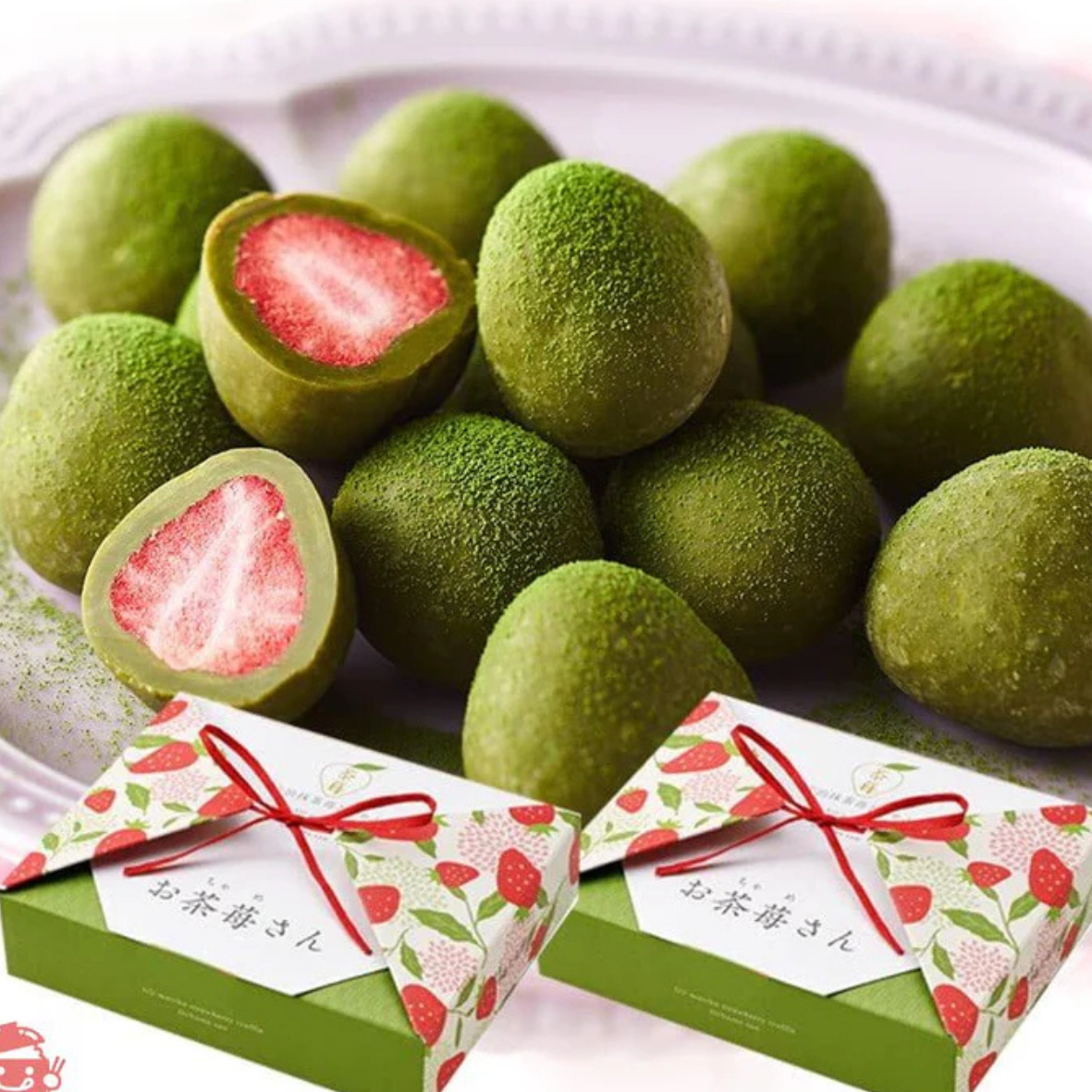 Itohkyuemon Uji Matcha Strawberry Chocolate