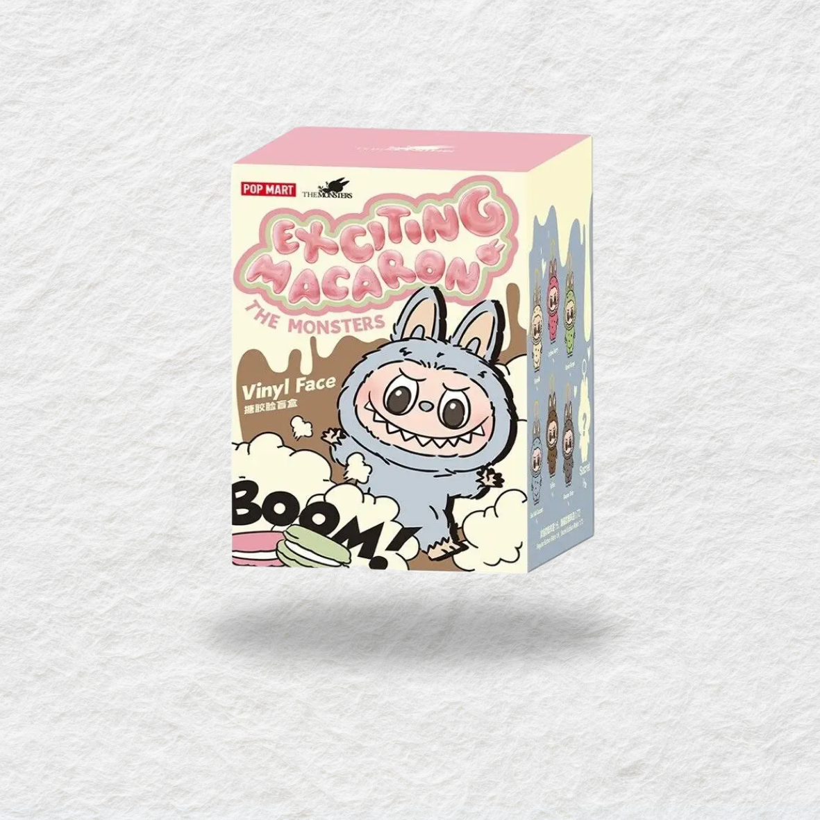 Pop Mart Labubu The Monsters
Exciting Macaron Vinyl Face Sealed
Case (Blind box)