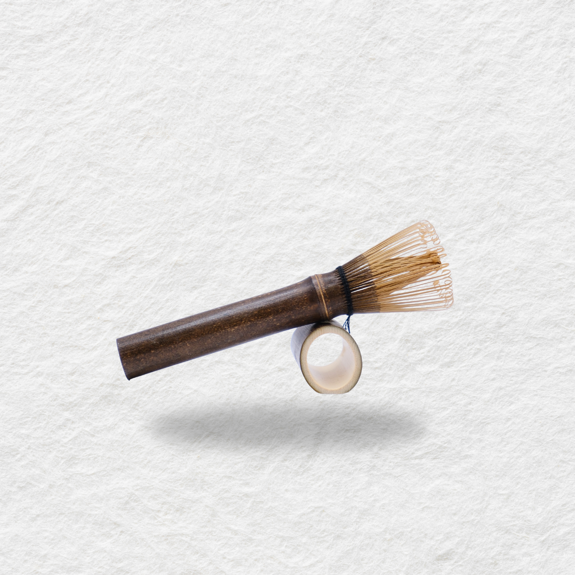 Hand-crafted long handle bamboo matcha whisk