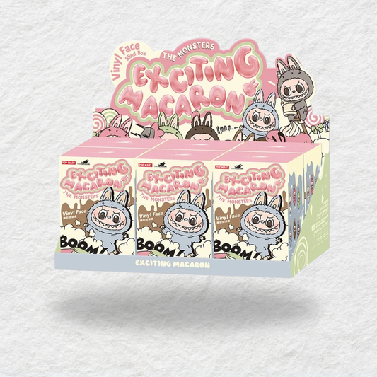 Pop Mart Labubu The Monsters
Exciting Macaron Vinyl Face Sealed
Case (Blind box)