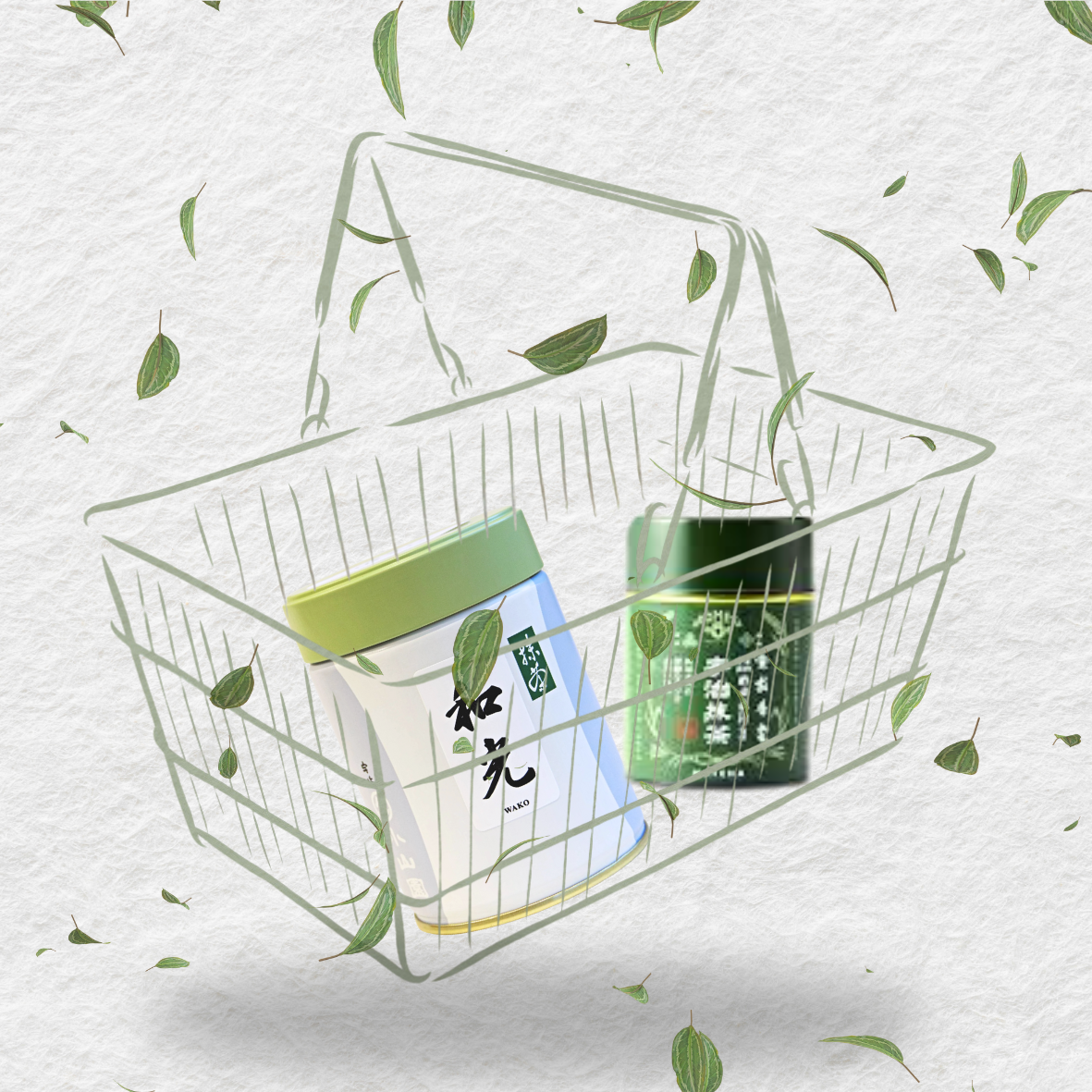 Green Joy Basket